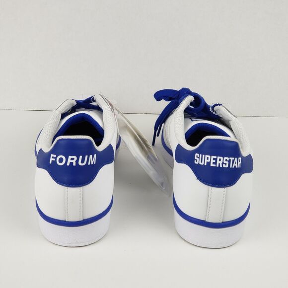 Adidas Superstar vs Forum FV8275 Men\'s Size 9.5 White Blue Black Shell Toe Shoes